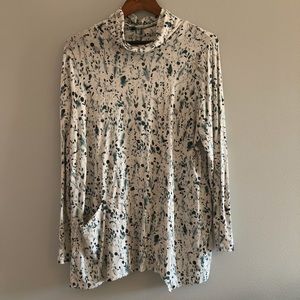 J.Jill Cowl Neck Long-Sleeve Top